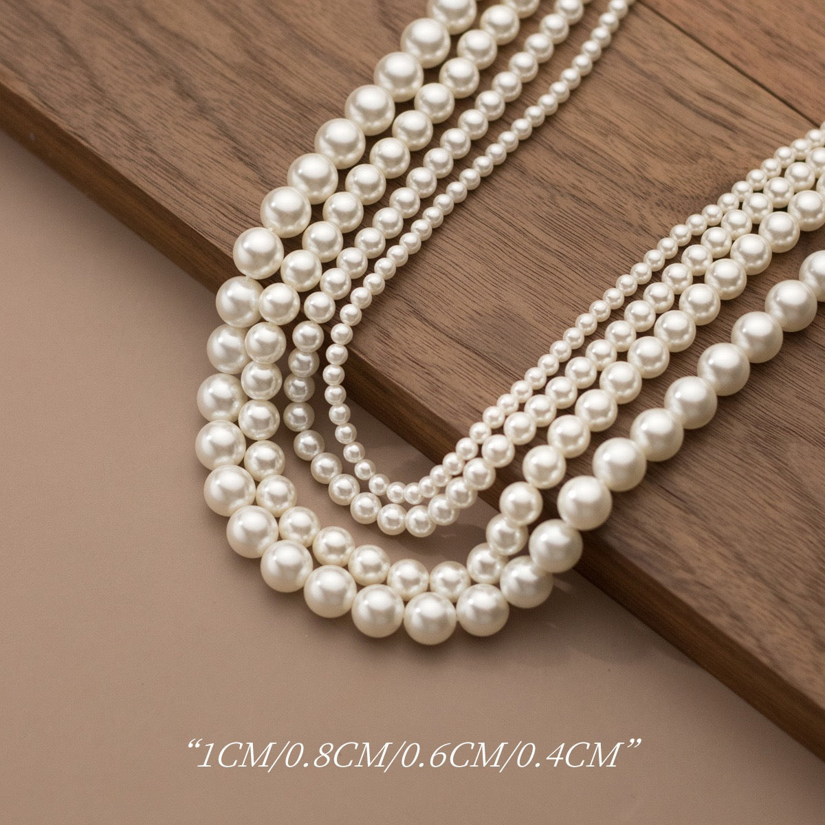 Pearl Necklace 4mm 6mm 8mm 10mm